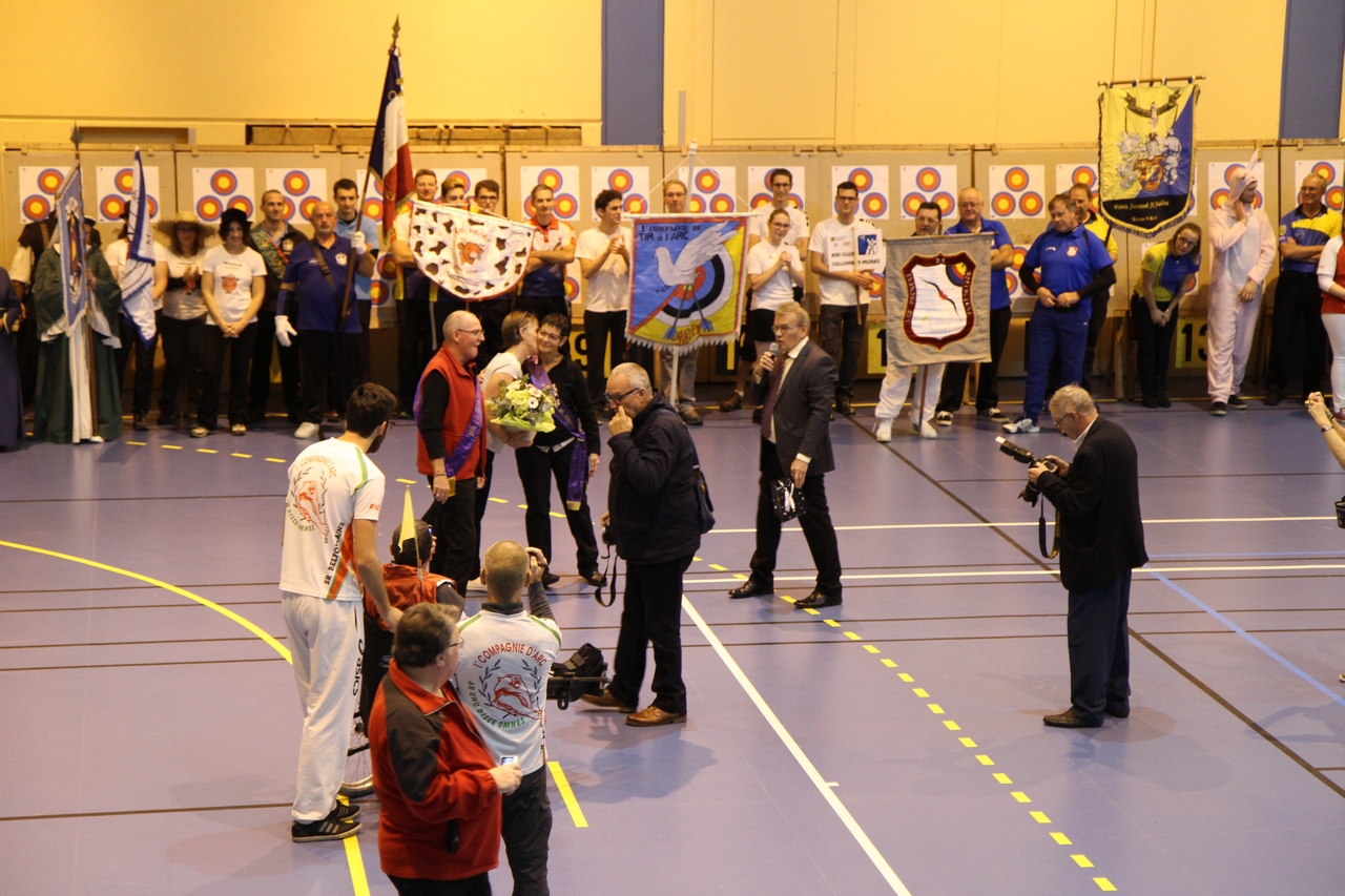 Les archers de la savoureuse au 24H internationales de Belfort 2018.